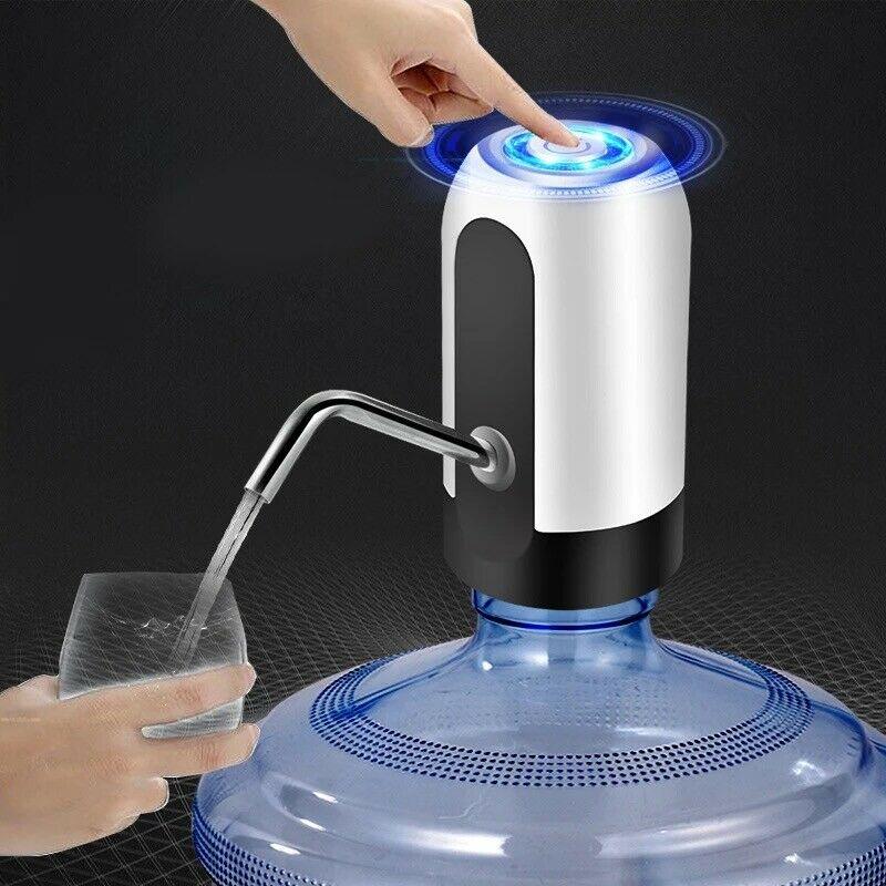 USB Rechargeable Automatic Water Bottle Dispenser for 5 Gallon Bottles – Portable Electric Drinking Water Pump