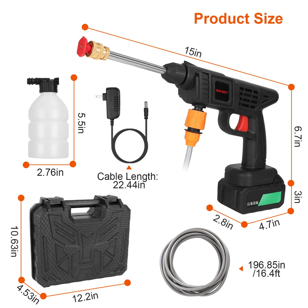 Cordless Electric Pressure Washer