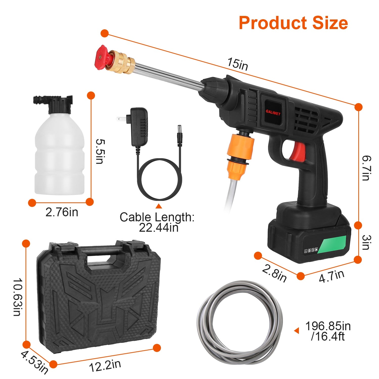 Cordless Electric Pressure Washer