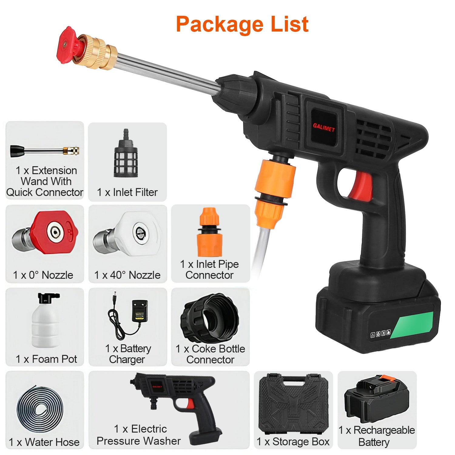 Cordless Electric Pressure Washer