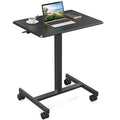 Adjustable Rolling Desk Computer table