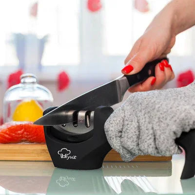 Premium Diamond Tungsten Steel Kitchen Knife Sharpener