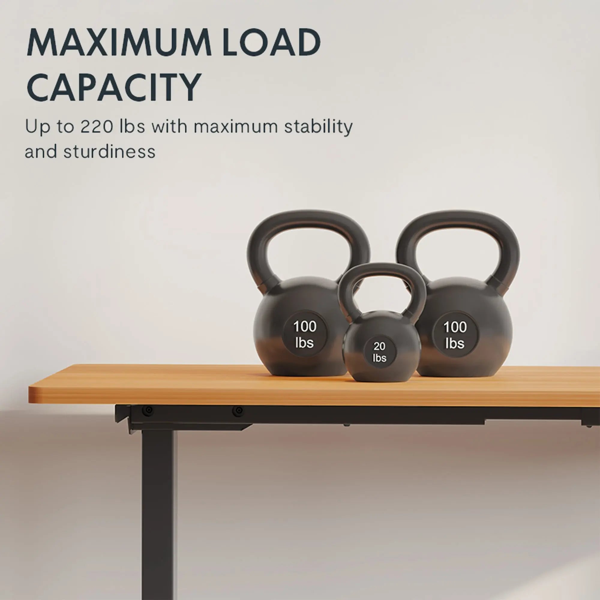 Electric Standing Desk – Adjustable Height Sit-Stand Desk for Home & Office