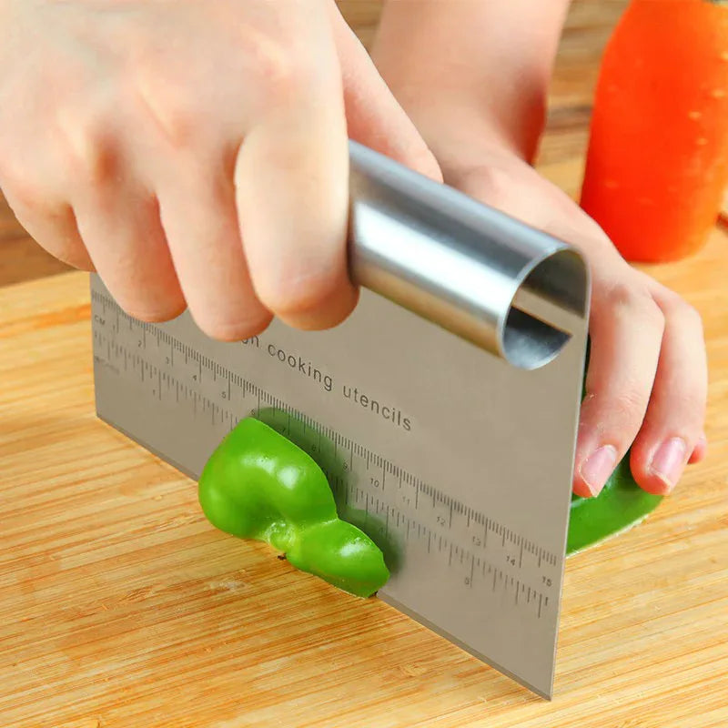 Stainless Steel Pastry Cutter & Pizza Dough Scraper Set – Baking & Kitchen Tools