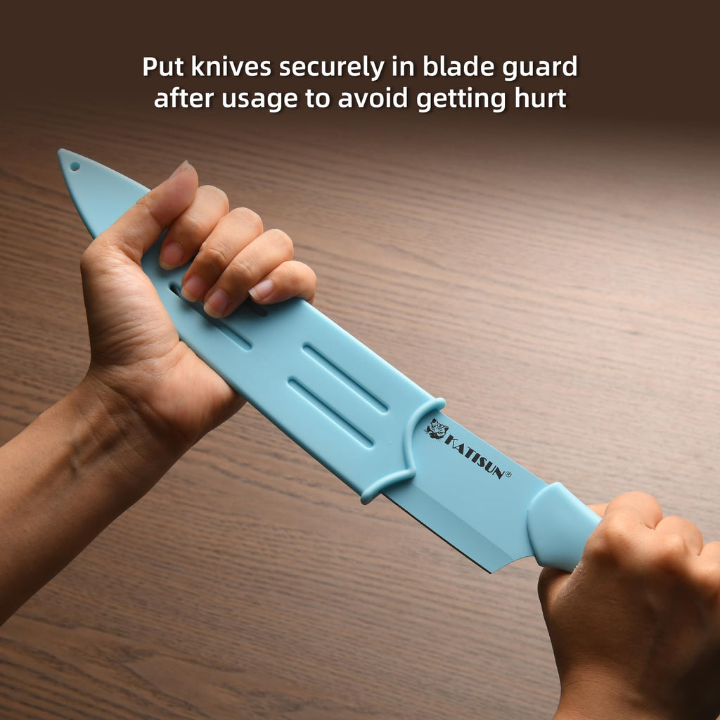 Kitchen Knife Set With Block