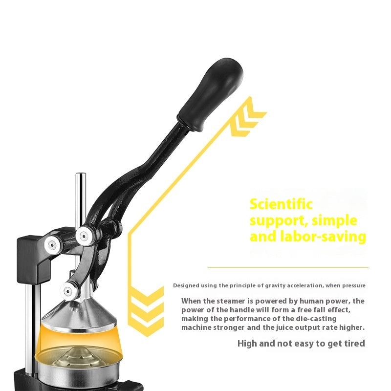 Cast Iron Manual Juicer Press – Heavy Duty Fruit Juicer