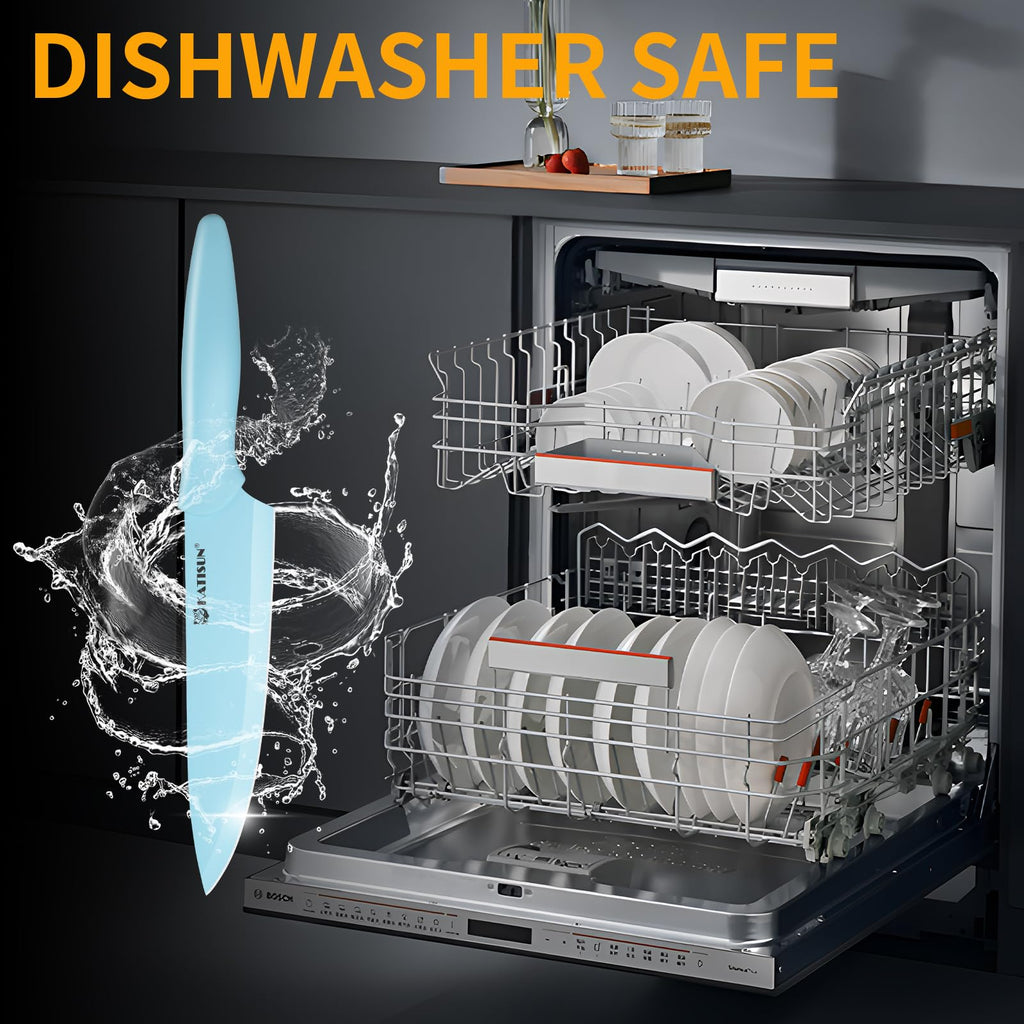 Kitchen Knife Set With Block