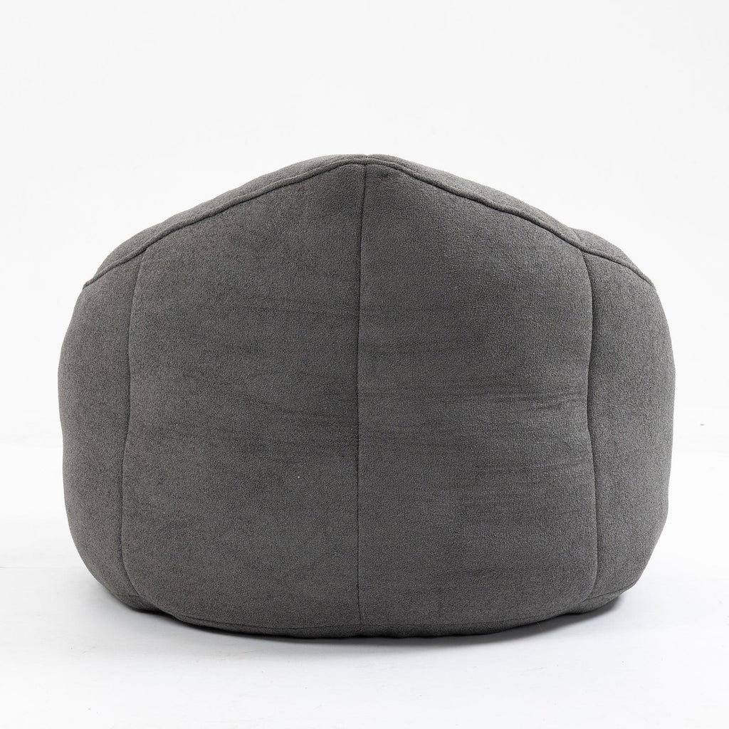 Bean Bag Sofa Chair with High-Pressure Foam & Padded Foam Footrest – Ultra-Comfort Lounger for Living Room, Bedroom & Lounge