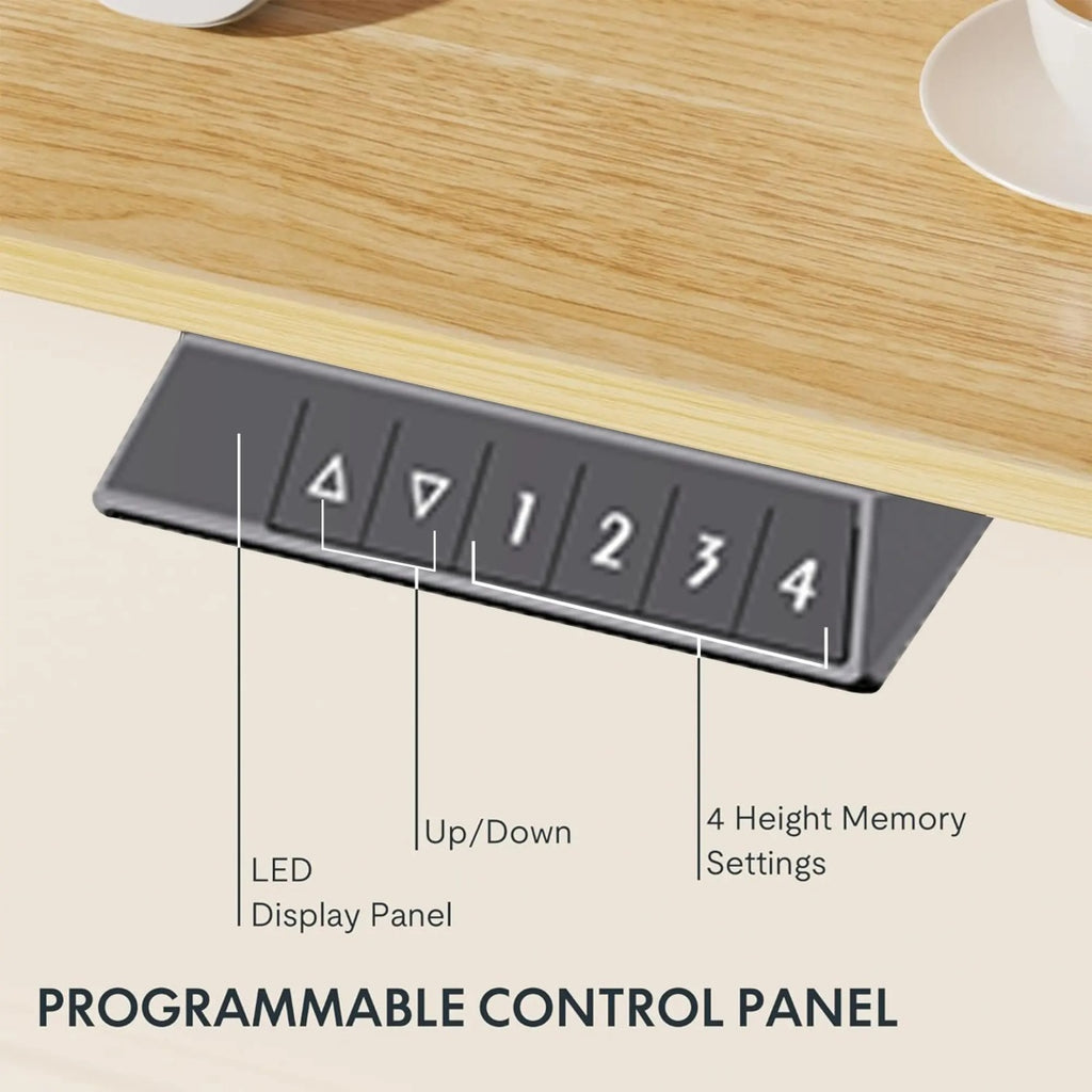 Electric Standing Desk – Adjustable Height Sit-Stand Desk for Home & Office