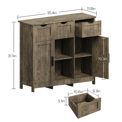 Storage Wooden Floor Cabinet