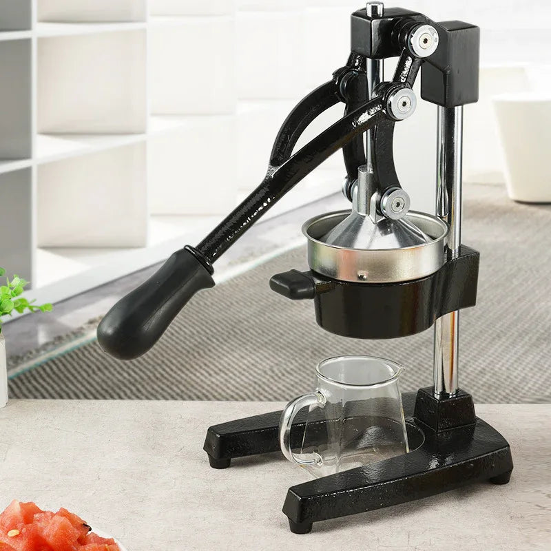 Cast Iron Manual Juicer Press – Heavy Duty Fruit Juicer