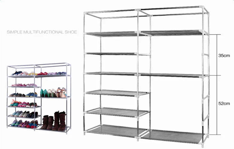 Double Row shoe Cabinet