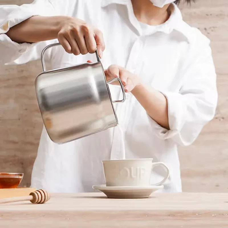 2L Stainless Steel Oil Filter Pot with Fine Mesh Strainer & Frying Basket – Multi-Function Oil Storage & Grease Container