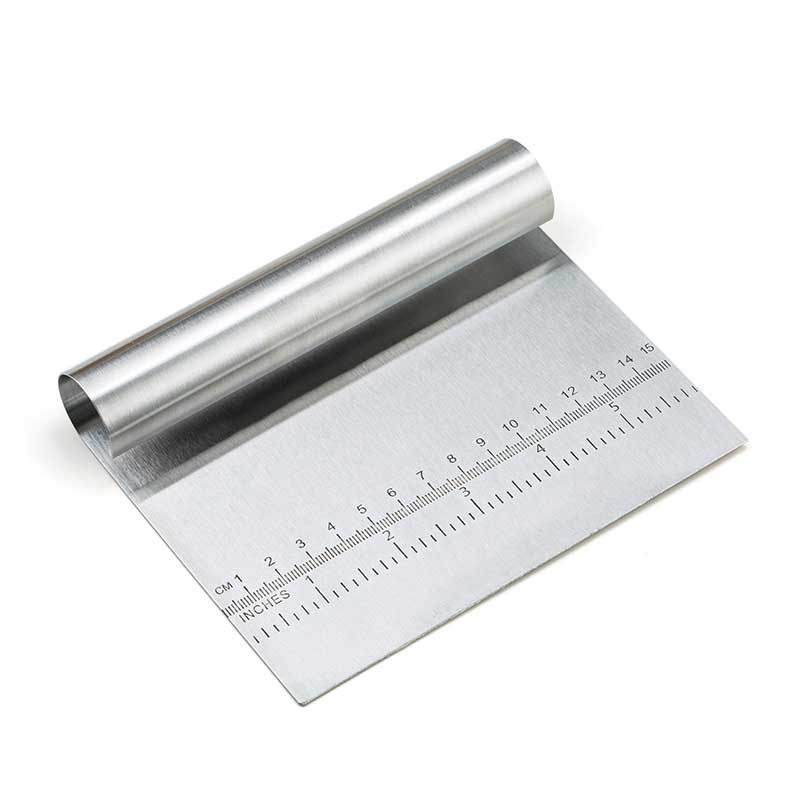 Stainless Steel Pastry Cutter & Pizza Dough Scraper Set – Baking & Kitchen Tools