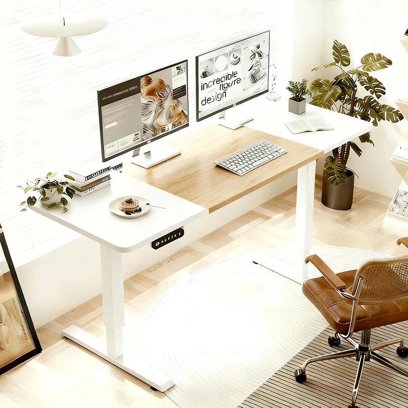 Electric Standing Desk – 55” Height Adjustable Sit-Stand Desk for Home Office & Gaming